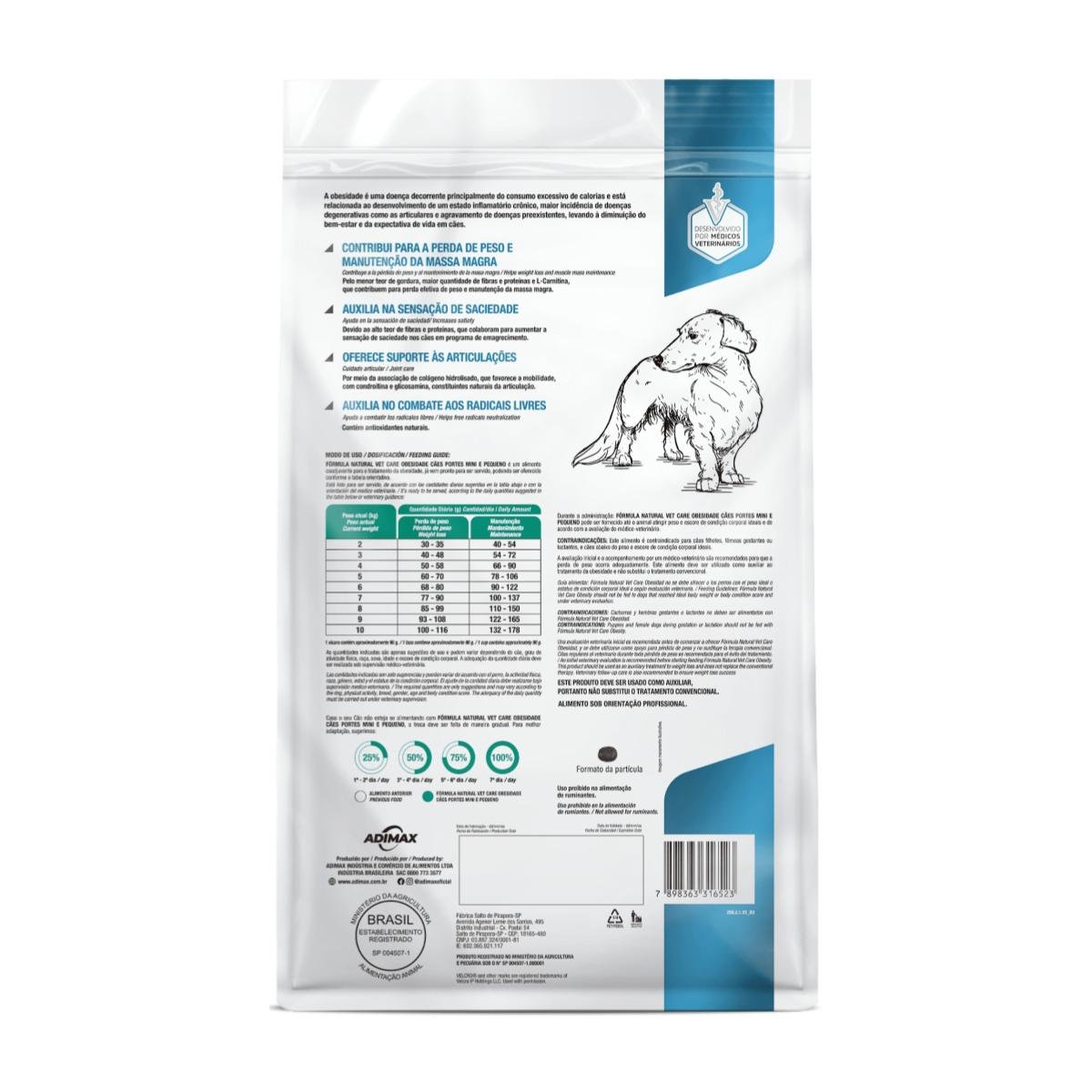 Fórmula Natural Vet Care Obesidad - Adulto de raza mini y peq - Imagen 4