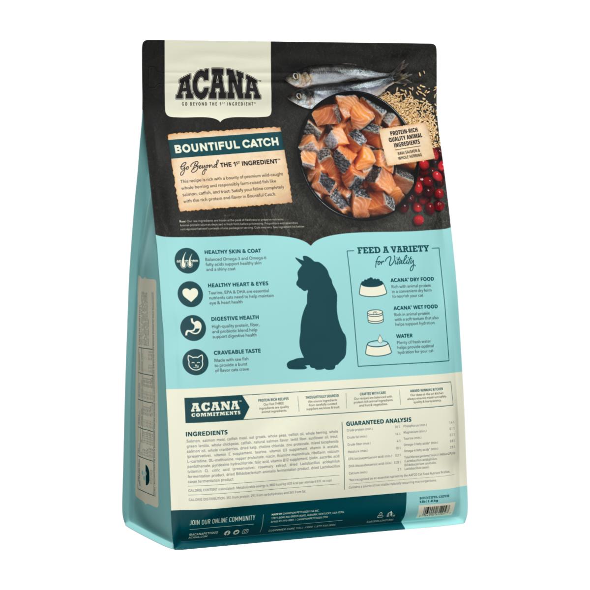 Acana Bountiful Catch 1.8kg - Gatos adultos - Imagen 4