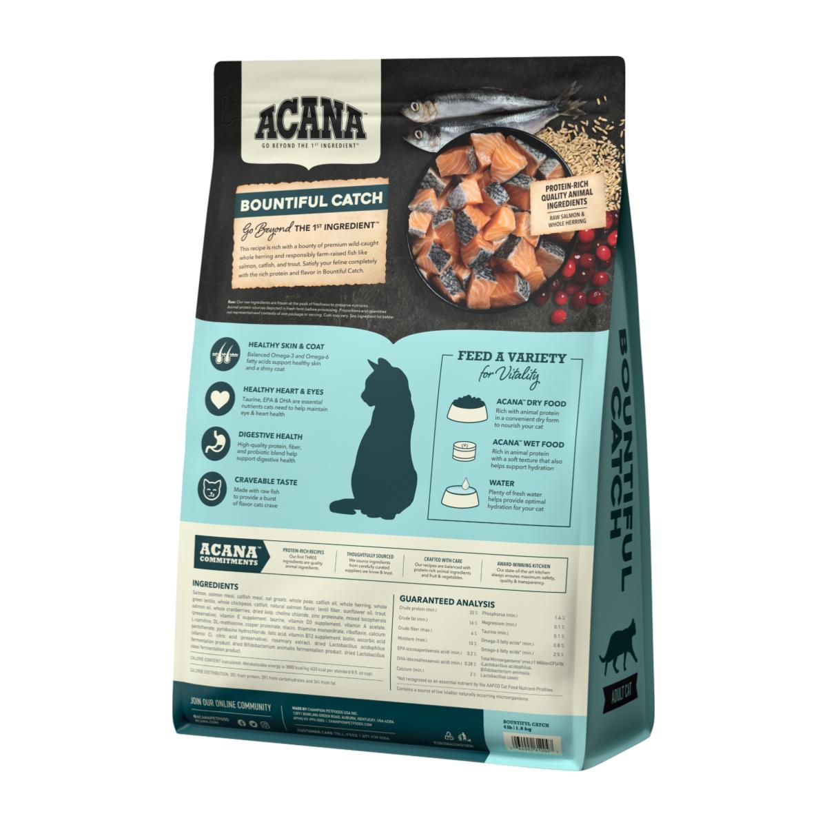 Acana Bountiful Catch 1.8kg - Gatos adultos - Imagen 5