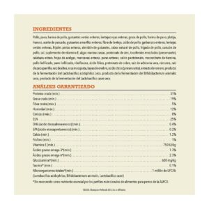 Acana Dog Puppy Recipe - Cachorros todas las razas - ingredientes