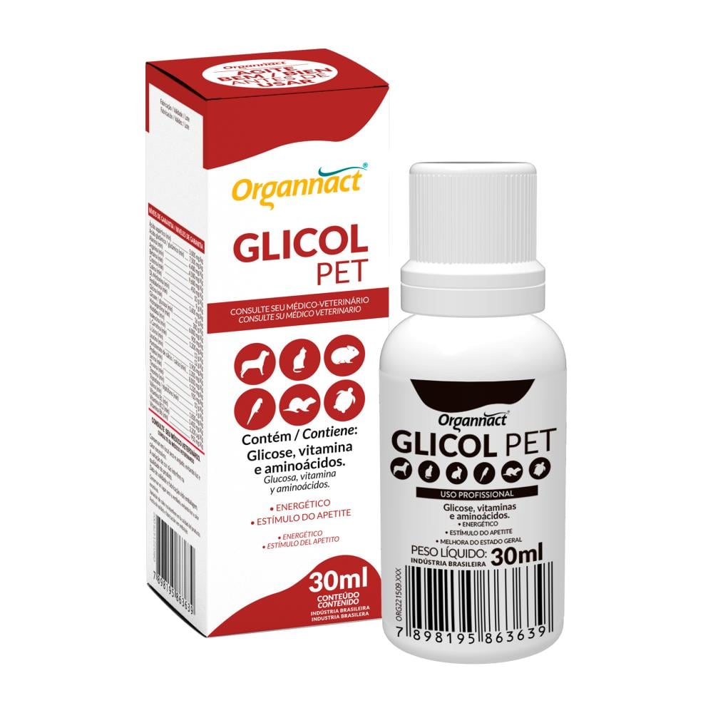 Organnact Glicol Pet - Suplemento vitamínico para perros y gatos - Imagen 2