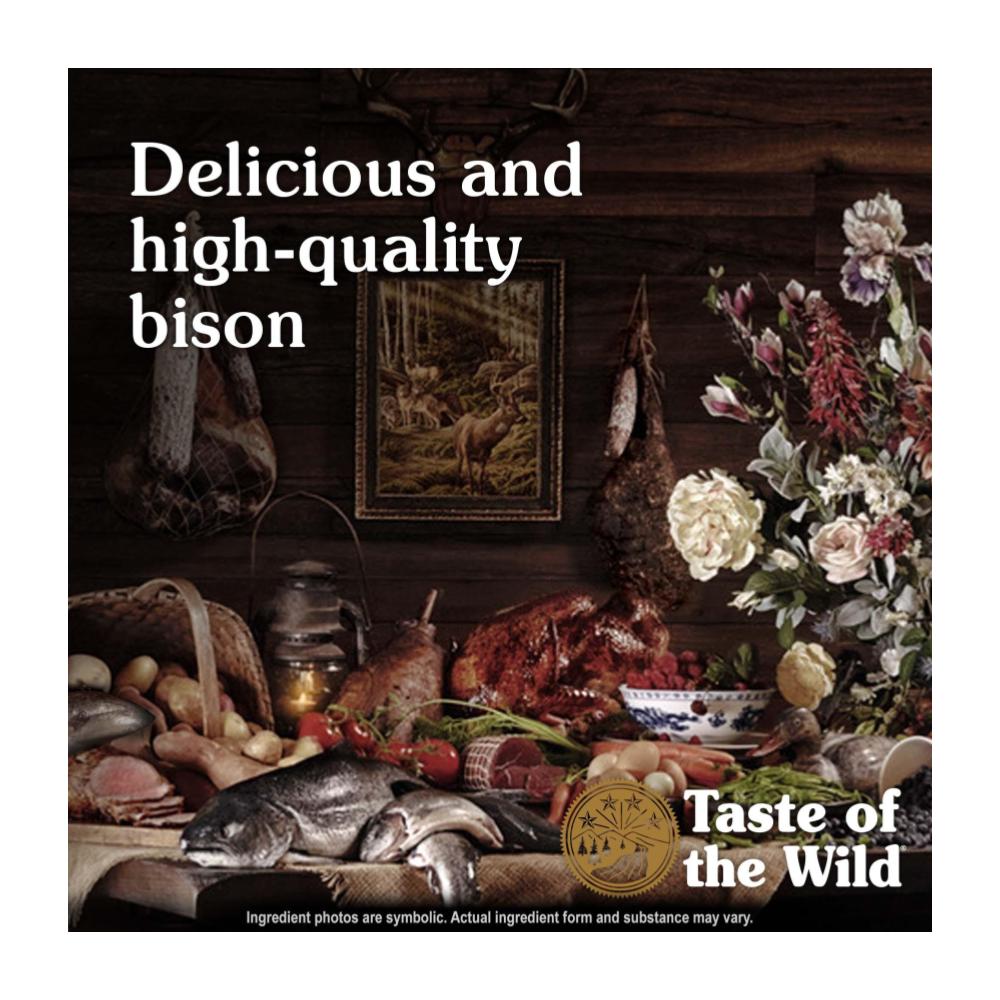 Taste of the Wild High Prairie Canine - Bisonte en salsa - Imagen 3