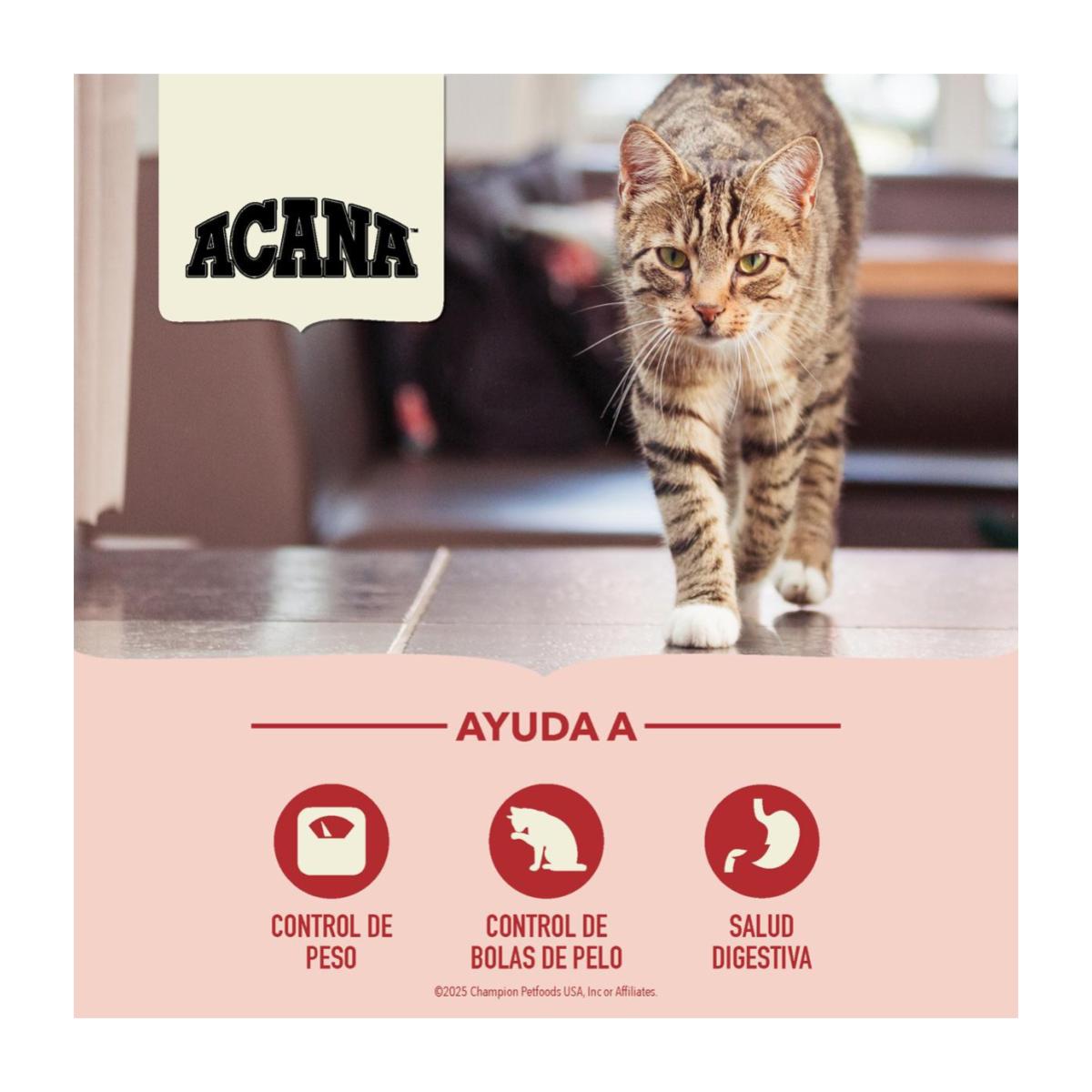 Acana Indoor Entrée Cat 4.5kg - Gatos adultos - Imagen 7