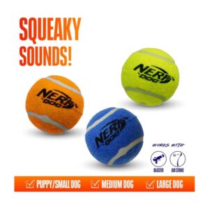 Nerf Dog Squeak Tennis Ball x3 Caracteristicas
