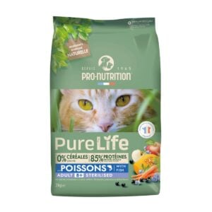purelife adult sterilised fish 8+ gatos adultos castrados 2kg