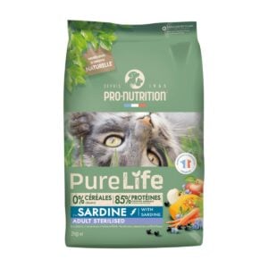 purelife adult sterilised sardine 2kg