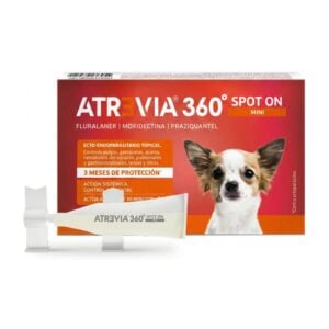 ATREVIA 360 Spot On Mini 2.25 a 5kg - Protege 3 meses