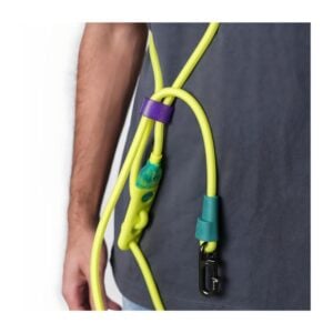 Zeedog Correa para perros 3 en 1 Handsfree Neopro Fluo