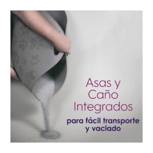 Litter box arenero 360 asas y caño