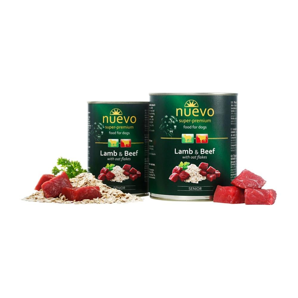 Nuevo Cordero & Carne Con Hojuelas De Avena