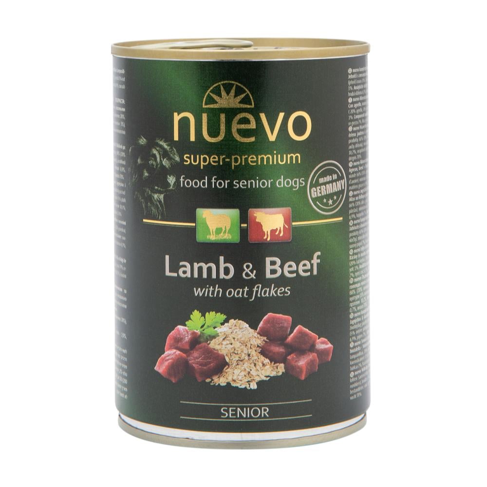 Nuevo Cordero & Carne Con Hojuelas De Avena