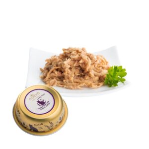 Nuevo Pavo con Atún, Hierba & Aceite de Linaza Ingredientes