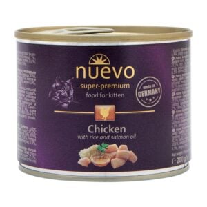 Nuevo Pollo Con Arroz & Aceite De Salmón