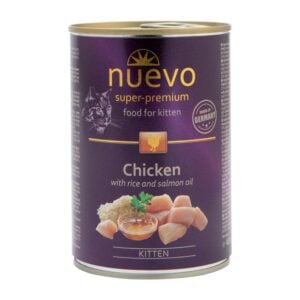 Nuevo Pollo Con Arroz & Aceite De Salmón