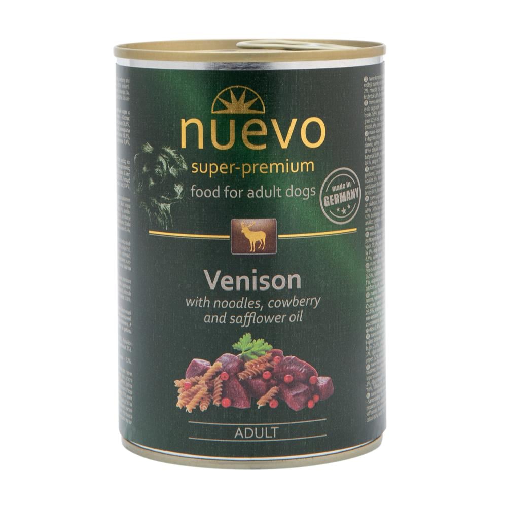 Nuevo Venado Con Fideos, Arándanos Rojos