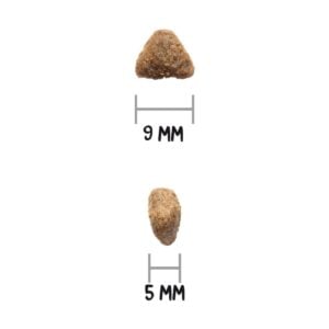 tamaño de croquetas