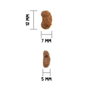 tamaño de croqueta