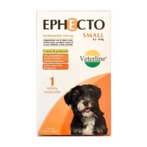 Ephecto 4.5 a 10kg Fluralaner (250mg)