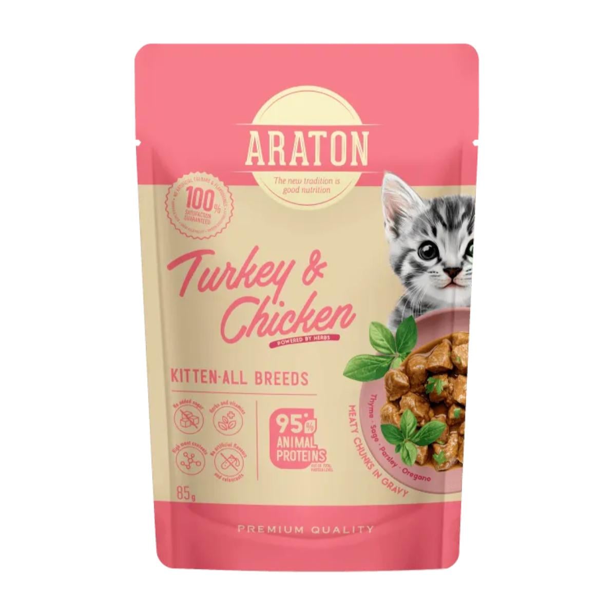 Araton Turkey & Chicken in gravy