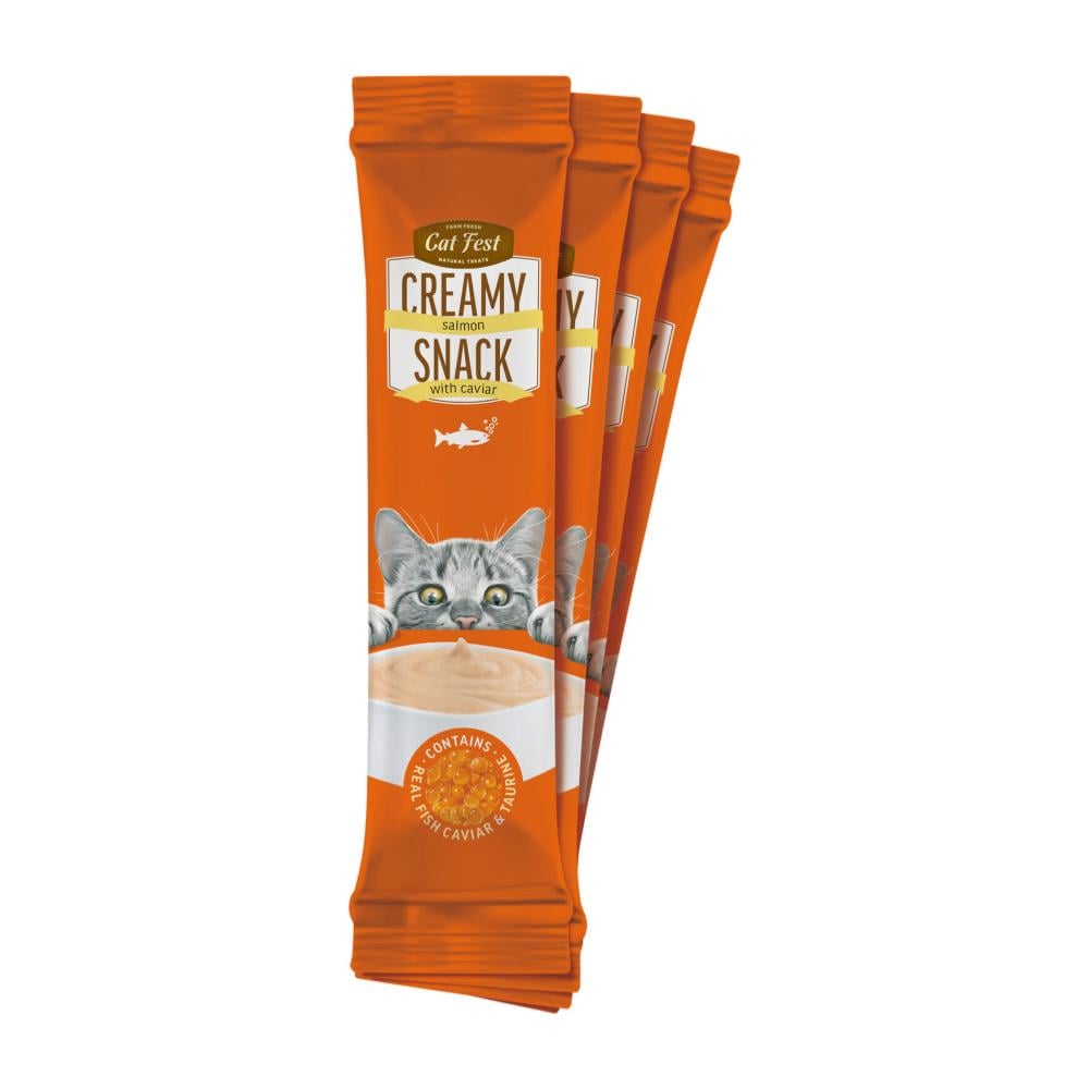 Cat Fest Creamy Salmón con Caviar Sobres