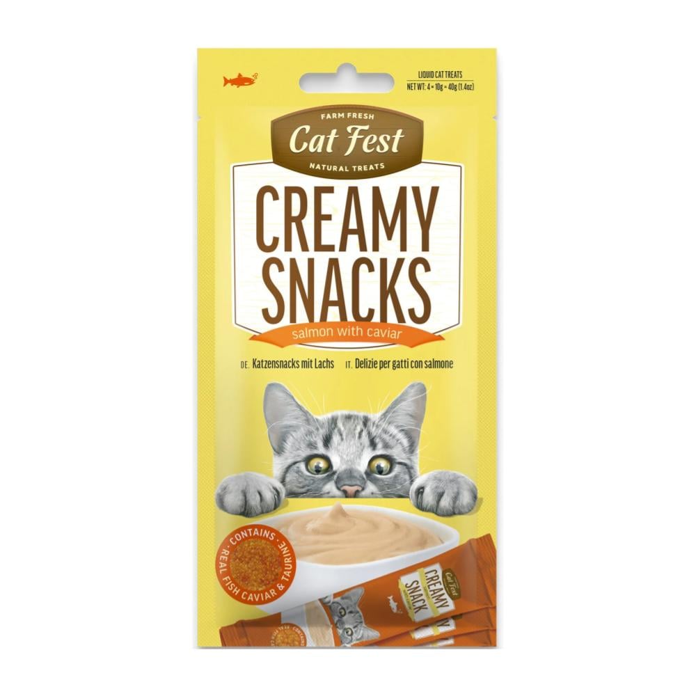 Cat Fest Creamy Salmón con Caviar