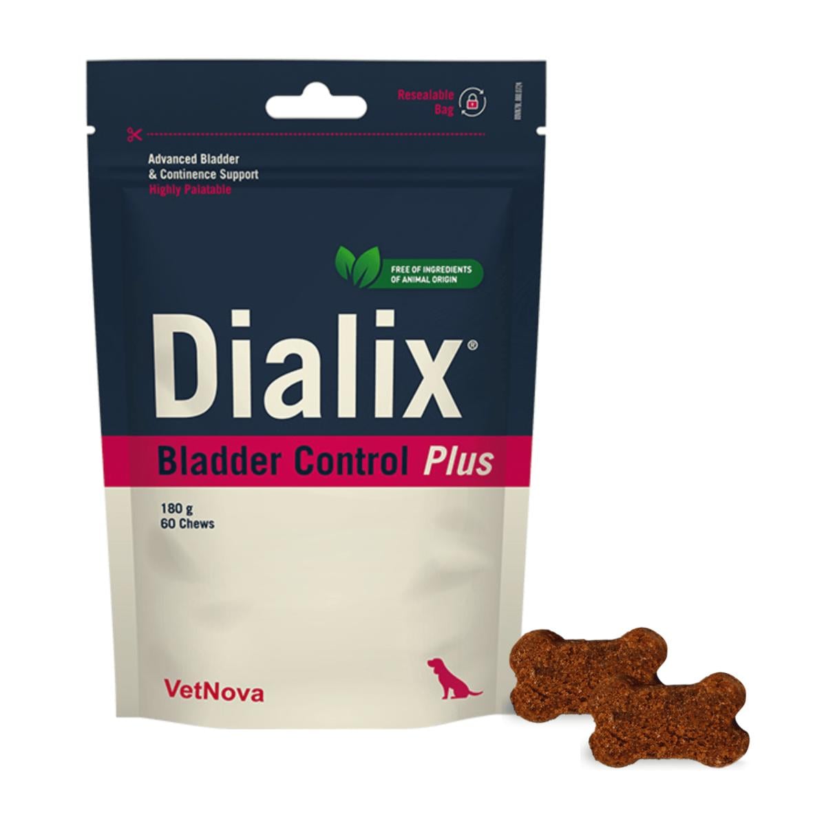 Dialix Bladder Control Plus x60 - Suplementos para Perros - Imagen 2