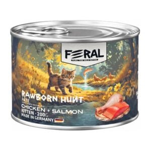 Feral Rawborn Hunt Pollo + Salmón 200gr