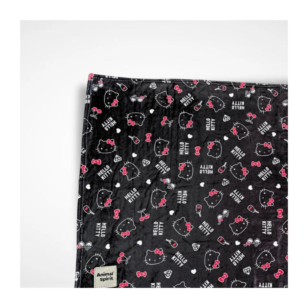 Hello Kitty x Animal Spirit Manta Deluxe Negra - Imagen 4