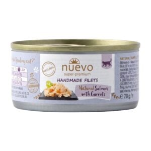 Nuevo Natural Filete Salmón y Zanahoria