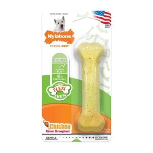 Nylabone Flexi Chew Bone Chicken Regular