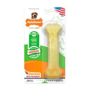 Nylabone Flexi Chew Bone Chicken Wolf