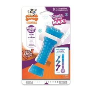 Nylabone Moderate Chew Color Changing Souper Bacon