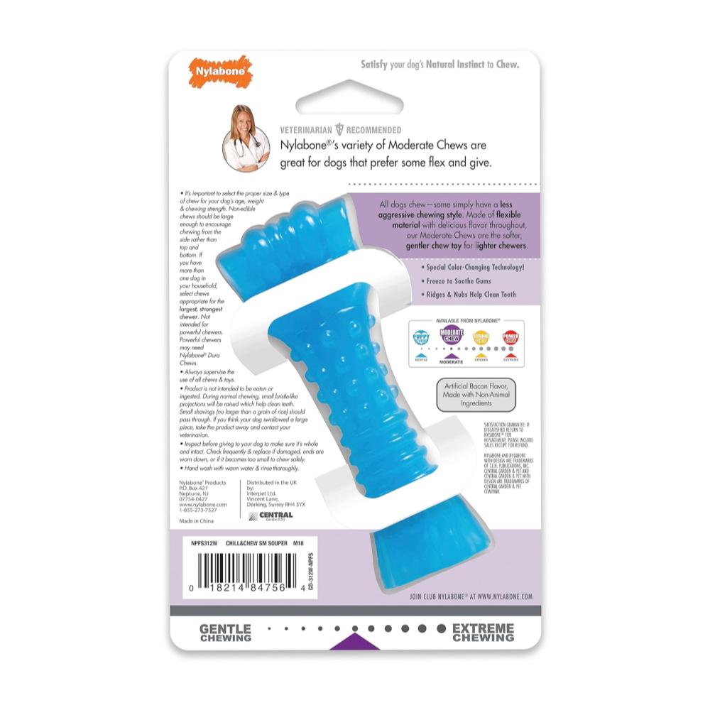 Nylabone Moderate Chew Color Changing Souper Bacon - Imagen 4