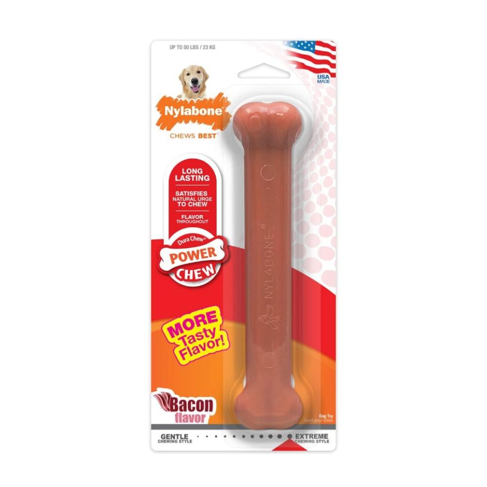 Nylabone Power Chew Bone Bacon Large