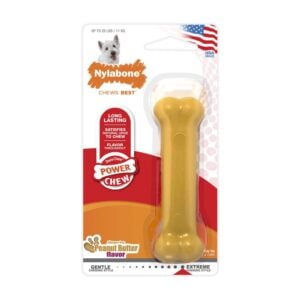 Nylabone Power Chew Bone Peanut Butter Small