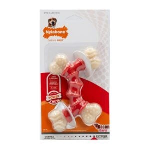 Nylabone Power Chew Double Bone Bacon Wolf