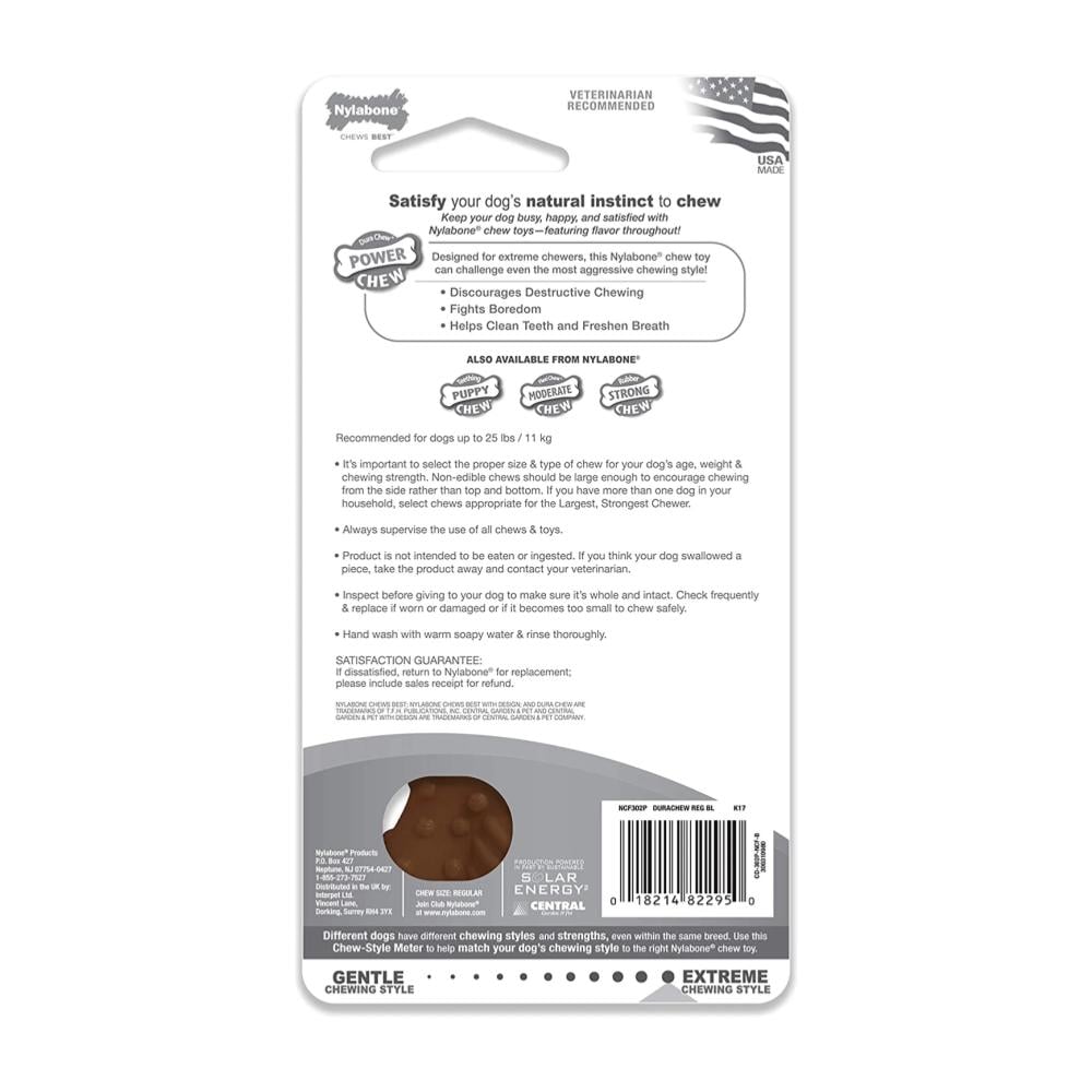 Nylabone Power Chew Textured Bone Flavor Medley Regular - Imagen 4