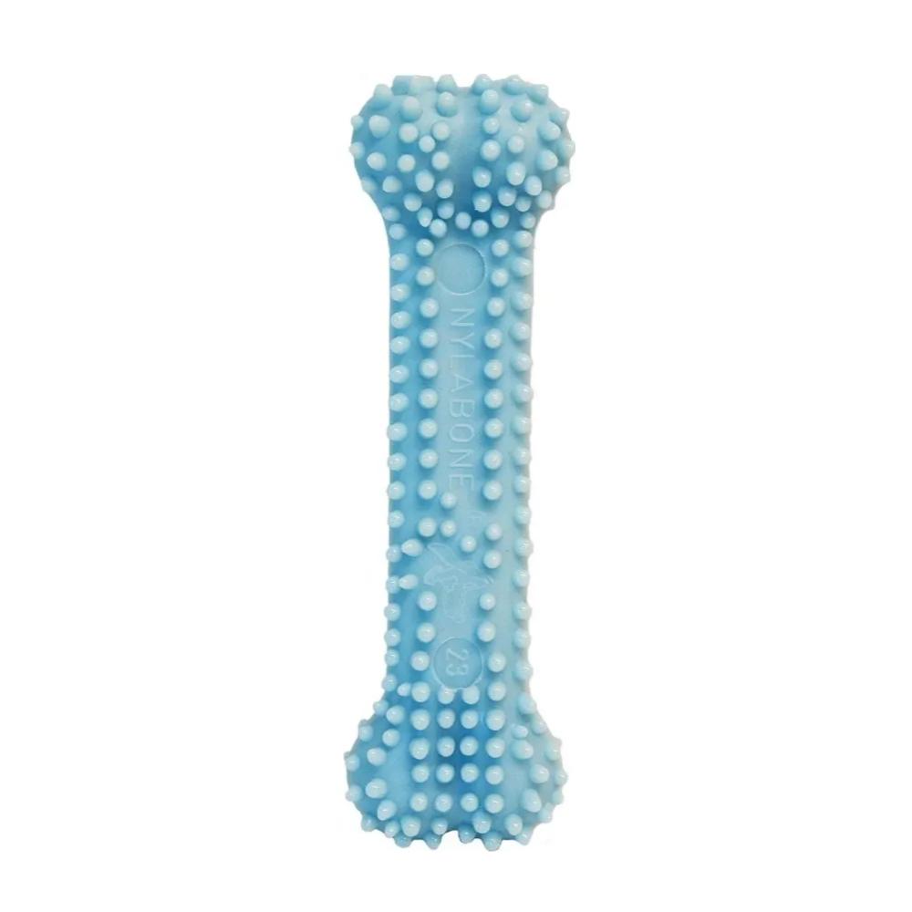 Nylabone Puppy Chew Blue Dental Bone Chicken Small