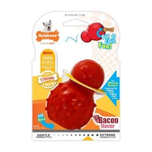 Nylabone Strong Chew Cone Bacon Regular