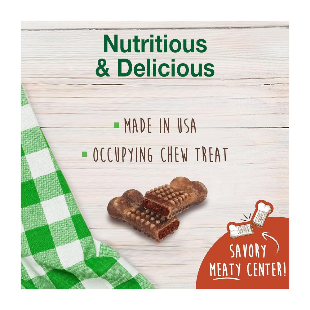 Nylabone Healthy Edibles Meaty Center Beef 104gr - Imagen 3