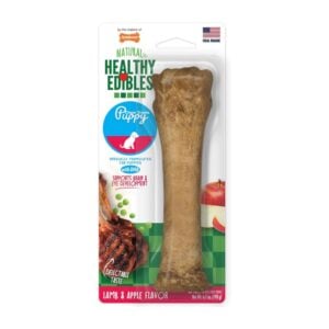 Nylabone Healthy Edibles Puppy Lamb & Apple 190gr - Cachorro