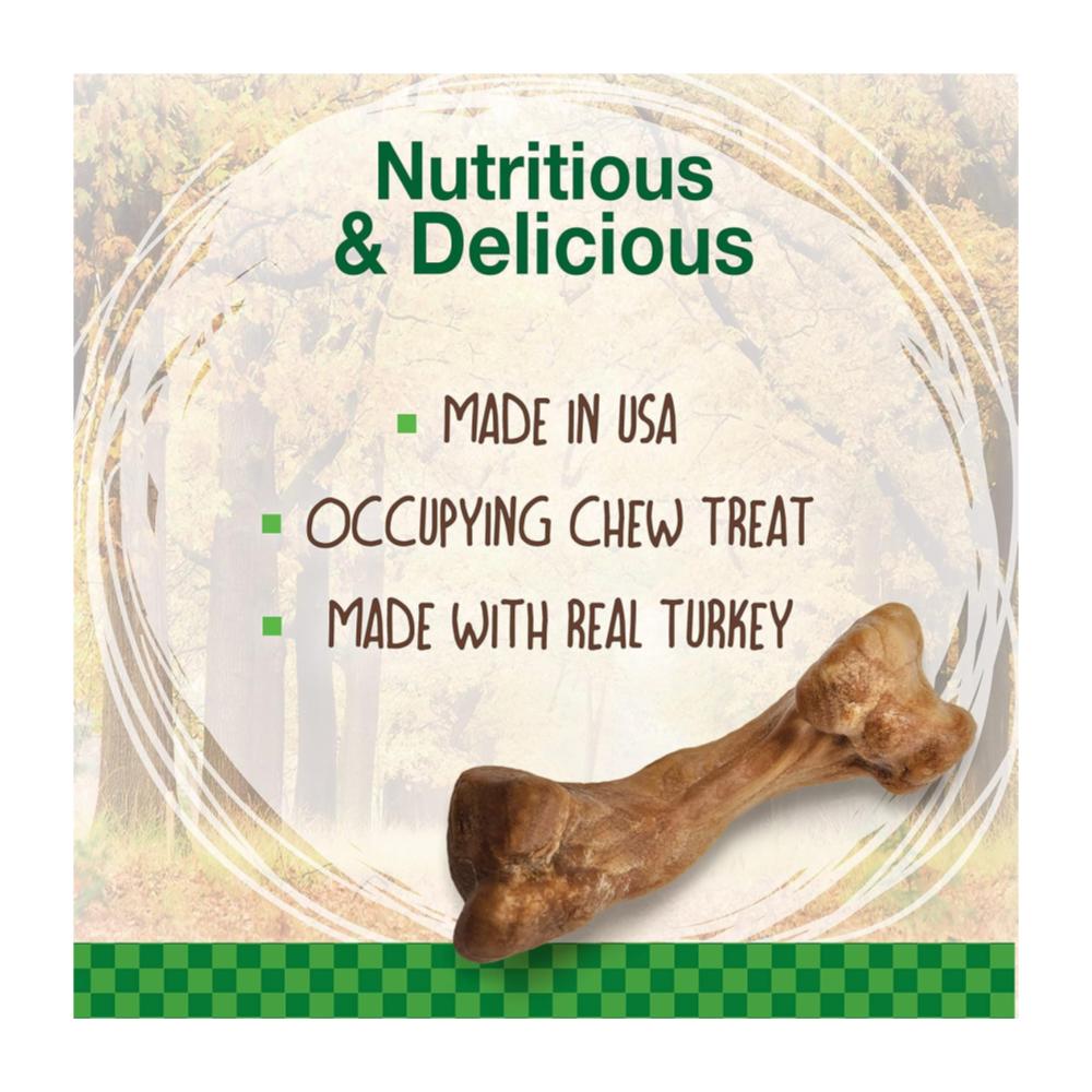 Nylabone Healthy Edibles Puppy Wild Turkey 80gr - Imagen 3