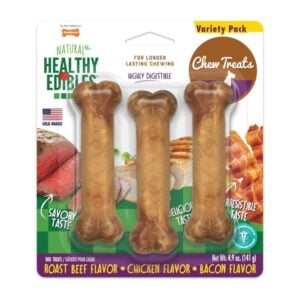 Nylabone Healthy Edibles Roast Beef-Chicken-Bacon 66gr