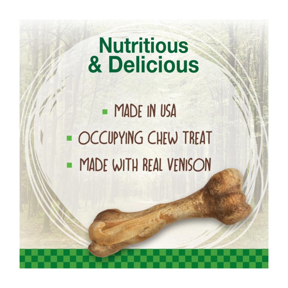 Nylabone Healthy Edibles Wild Longer Lasting Venison 140gr - Imagen 3