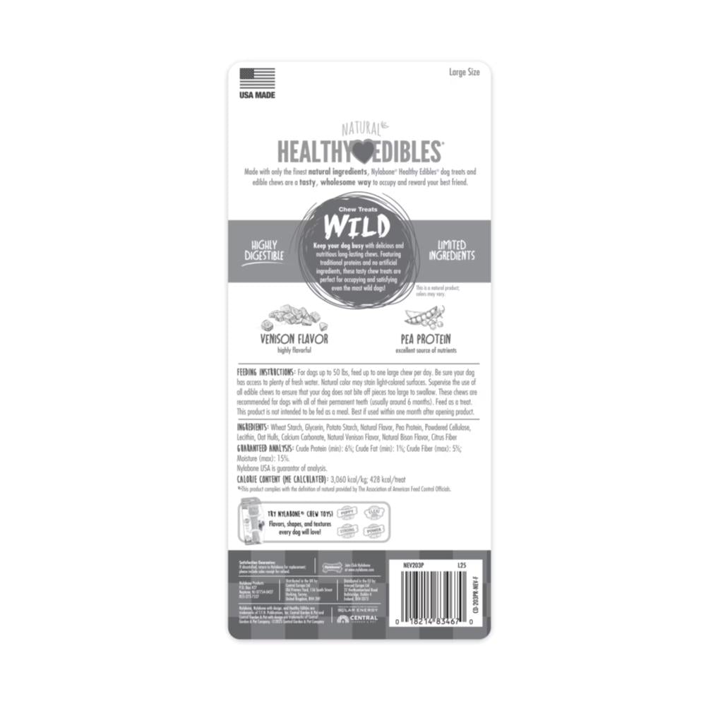 Nylabone Healthy Edibles Wild Longer Lasting Venison 140gr