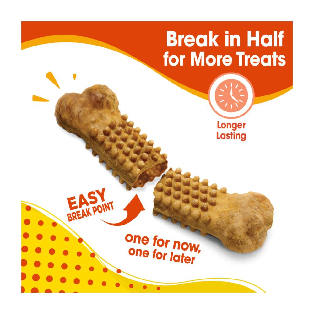 Nylabone Nubz Chicken 4und - Juguete para Perros - Imagen 3