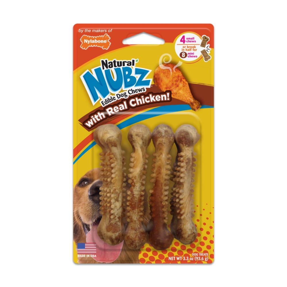 Nylabone Nubz Chicken 4und - Juguete para Perros