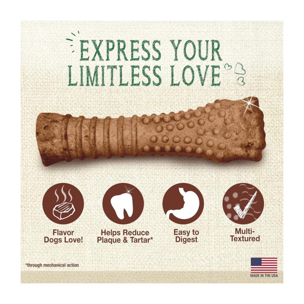 Nylabone Nutri Dent Filet Mignon 195gr - Juguete dental para Perros - Imagen 3