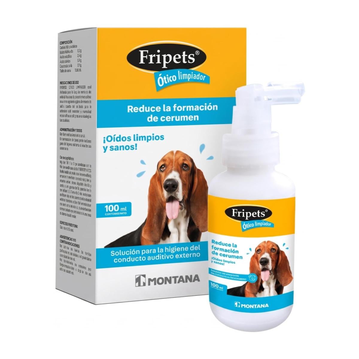 Fripets Limpiador Otico 100ml - Perros y Gatos