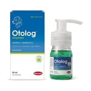 Otolog Limpiador x 25ml - Ungüento ótico para perros y gatos